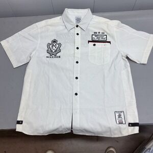 Vintage‎ Authentic Parish Nation Short Sleeve Button-Up Shirt – Size 2XL